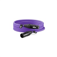 XLR-6(6.0m)(パープル)(ロード)(XLR ケーブル)