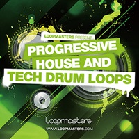 【ループマスターズサンプルパックが約40%OFF！】PROGRESSIVE HOUSE AND TECH DRUM LOOPS(オンライン納品)(2時間以内に納品)