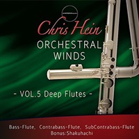 CHRIS HEIN WINDS VOL 5 - DEEP FLUTES(オンライン納品)(2時間以内に納品)