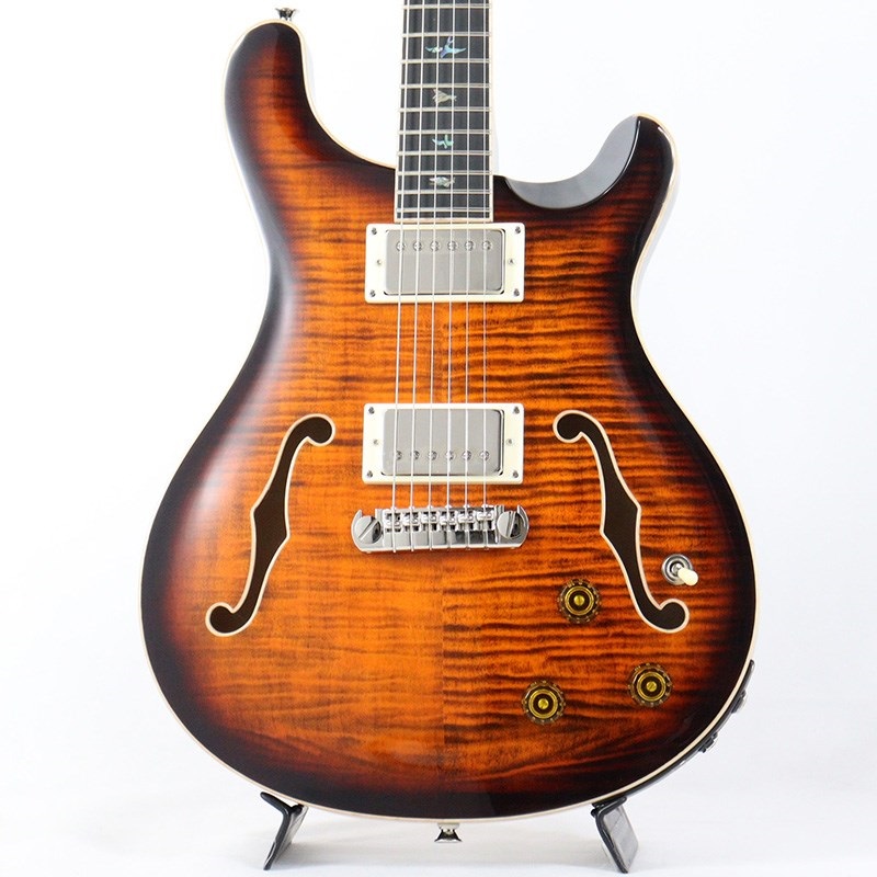 P.R.S. SE Hollowbody II Piezo (Orange Tiger Smokeburst)