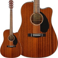 【数量限定特価】【春得フェア】 Fender CD-60SCE Dreadnought All-Mahogany フェンダー