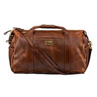 Lifton Leather Duffle Bag， Brown[LIFTON-DUF-BRN]