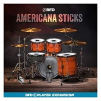 BFD PLAYER EXPANSIONS: AMERICANA STICKS (BFD PLAYER専用拡張音源)(オンライン納品)(2時間以内に納品)