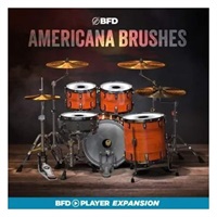 BFD PLAYER EXPANSIONS: AMERICANA BRUSHES (BFD PLAYER専用拡張音源)(オンライン納品)(2時間以内に納品)