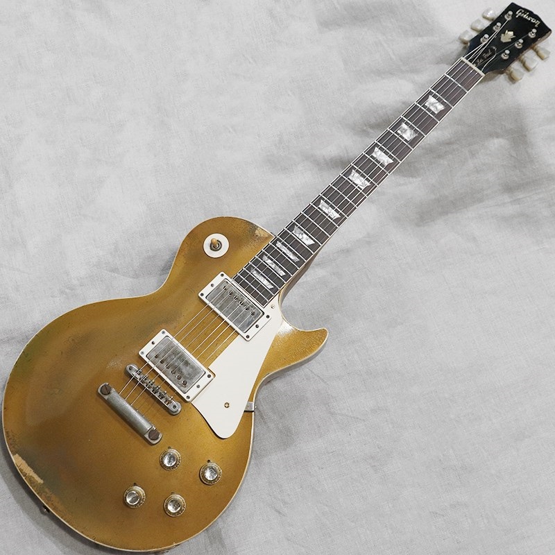Gibson VINTAGE Les Paul Standard w/Crown Inlay '68 Goldtop Conversion