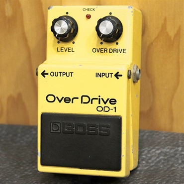 VINTAGE OD-1 Over Drive Black Screw '83