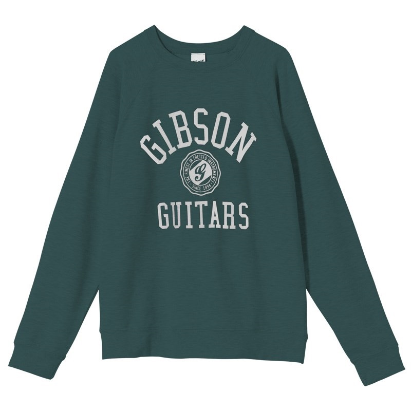 Gibson GA-HOOD-COLG-GRN-MD Collegiate Pullover Green Exclusive (MEDIUM)