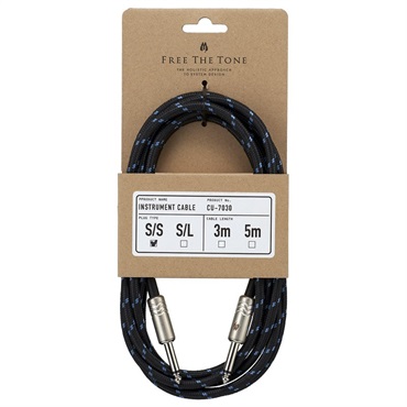 Free The Tone CU-7030 INSTRUMENT CABLE 3m S/S