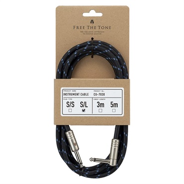 Free The Tone CU-7030 INSTRUMENT CABLE 3m S/L