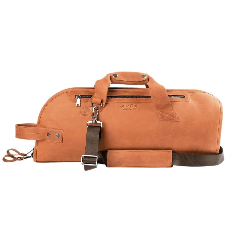 MG Leather Work シングル トランペット用ソフトケース CrazyHorse LightBrown (ライトブラウン)【史上最大決算セール】