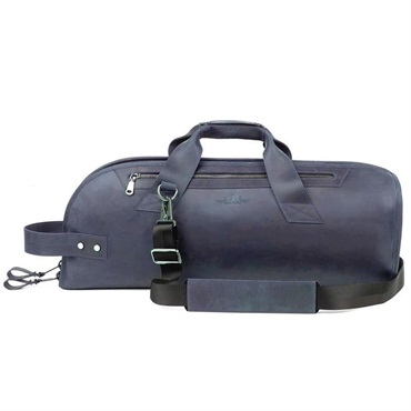 MG Leather Work シングル トランペット用ソフトケース CrazyHorse DarkBlue (ダークブルー)