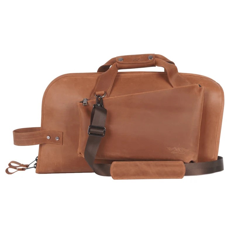 MG Leather Work シングル フリューゲルホルン用ソフトケース CrazyHorse LightBrown (ライトブラウン)【史上最大決算セール】