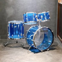 【USED】 1970's Blue Vistalite 4pc kit [22BD，16FT，13TT，12TT]【VINTAGE】