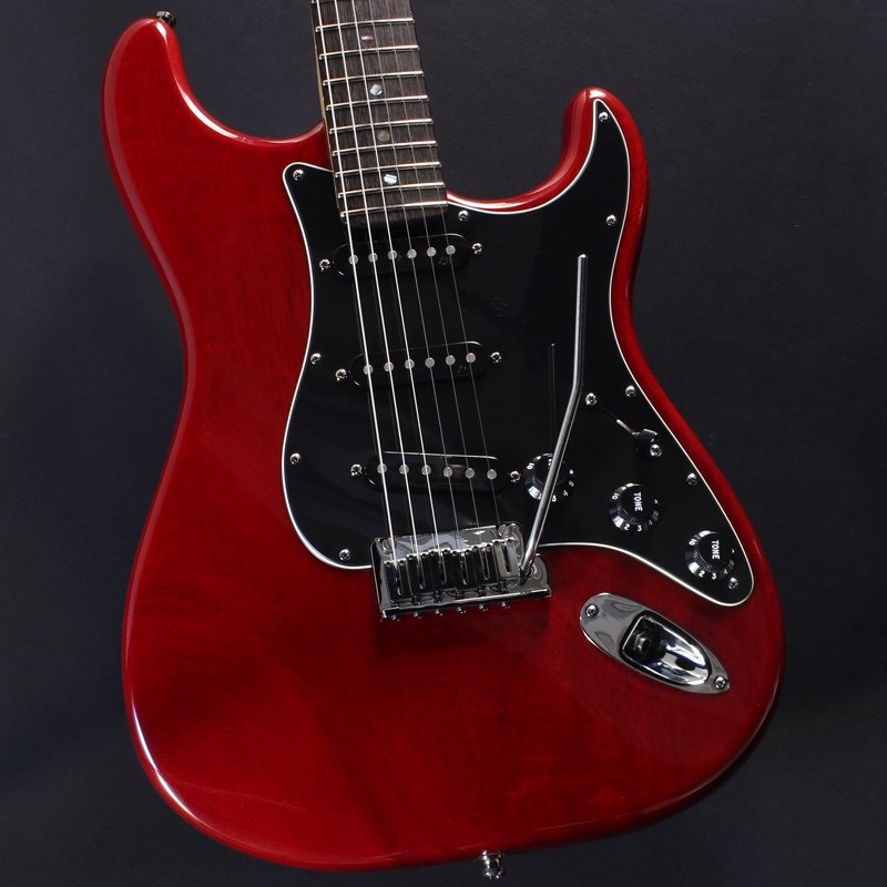 Fender USA USED 中古 FSR American Deluxe Stratocaster Mahogany Body (Crinson Red Transparent)