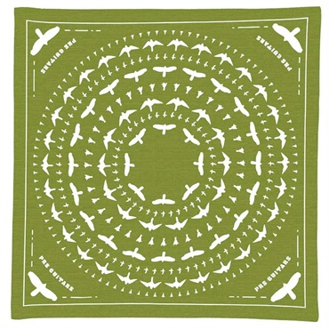 P.R.S. PRS Traditional Bird Bandana (Military Green)