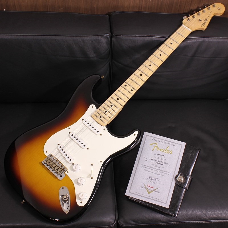 Fender Custom Shop 1956 Stratocaster Closet Classic w/Relic Hardware Wide 2-Color Sunburst SN. CZ585066