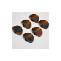 【値下げ！！】【創業50周年大決算SALE】ペグボタン ハーフムーン Faux Tortoise (人工べっ甲)＜GOTOH用＞