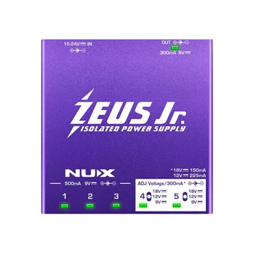 NUX ZEUS Jr. [フルアイソレーテッドパワーサプライ]