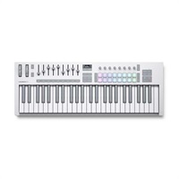Launchkey 49 Mk4 White【予約商品次回7月以降入荷予定】(ノベーション)(ラウンチキー)(49鍵盤USB・MIDIコントローラー)【NKS対応製品】【Steinberg Cubase LE 14付属！】