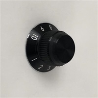 HATA　ローレット・ハットノブ・メモリ BK（単品）