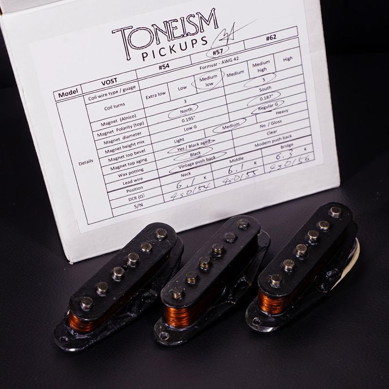 Toneism Pickups VOST #57 Alnico5 SET
