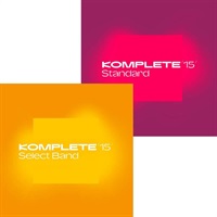 Komplete 15 Select Band + Komplete 15 Standard Upgrade for KSelect DL【数量限定セット】(ネイティブインストルメンツ)(コンプリート)(オンライン納品)