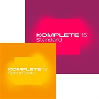 Komplete 15 Select Beats + Komplete 15 Standard Upgrade for KSelect DL【数量限定セット】(ネイティブインストルメンツ)(コンプリート)(オンライン納品)