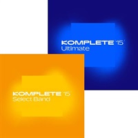 Komplete 15 Select Band + Komplete 15 Ultimate Upgrade for KSelect DL【数量限定セット】(ネイティブインストルメンツ)(コンプリート)(オンライン納品)