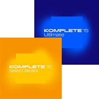 Komplete 15 Select Beats + Komplete 15 Ultimate Upgrade for KSelect DL【数量限定セット】(ネイティブインストルメンツ)(コンプリート)(オンライン納品)