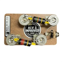 LES PAUL SHORT SHAFT 3/8 INCH  PREWIRED KIT 500K022/015mF