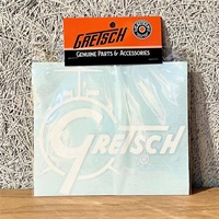GR40BDWHT [GRETSCH LOGO STICKER／WHITE]
