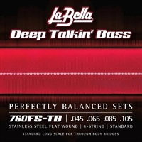 760FS-TB / Flat Wound Stainless Steel Bass Strings