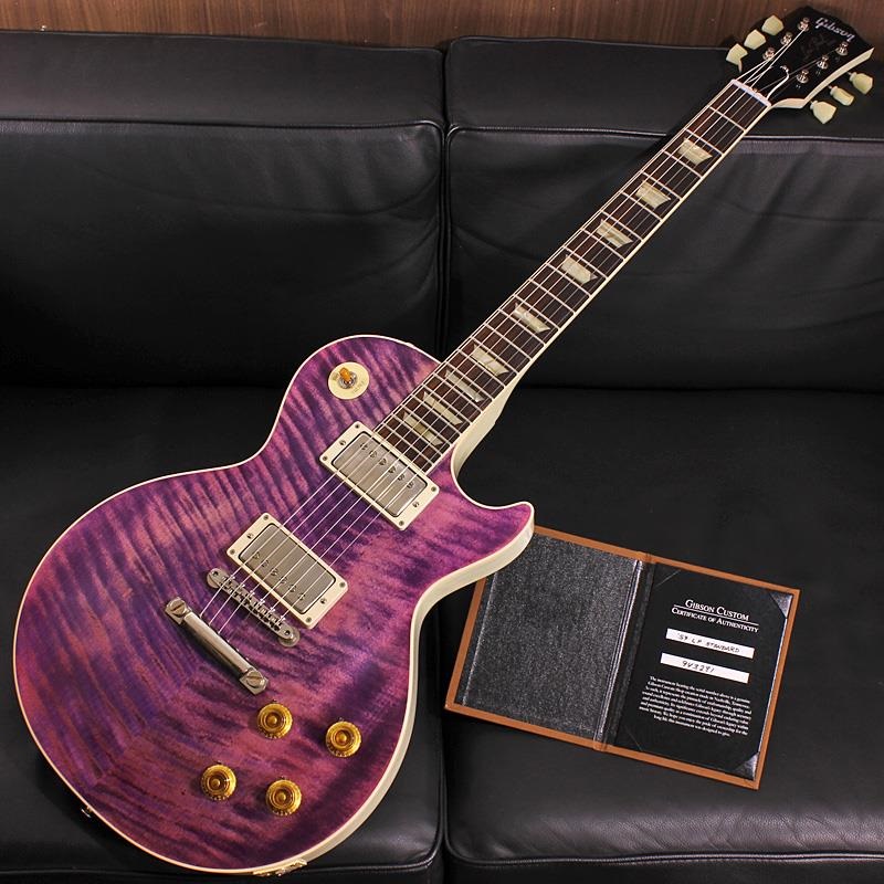 Gibson 1959 Les Paul Standard Reissue VOS Purple Denim Top TV White Back SN. 943281【キズあり特価】