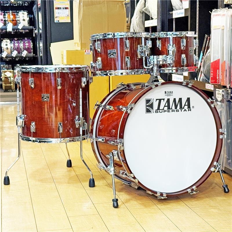 TAMA 【TAMA 50th LIMITED】 SU42RS-SMH [SUPERSTAR REISSUE 4pcs Shell Kit／スーパー・マホガニー] 【店頭展示特価品】