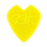 47RKH3NYS KIRK HAMMETT JAZZ III PICK YELLOW GLITTER (1.38mm)