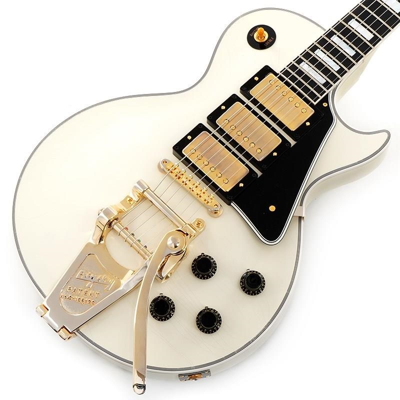 Gibson Murphy Lab 1957 Les Paul Custom Reissue 3-Pickup w/Bigsby Polaris White Ultra Light Aged 【S/N 74789】 【特価】
