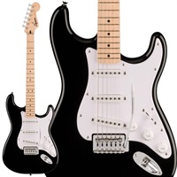 【キズ有アウトレット品！】Squier Sonic Stratocaster (Black/Maple Fingerboard)