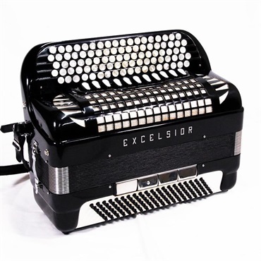 unknown 【夏のボーナスセール】 USED 中古 EXCELSIOR Mod.901(訳ありお買い得品) M.M.M.L ミュゼット エキセルシァー イタリア製 ボタン式 クロマチックアコーディオン 120ベース