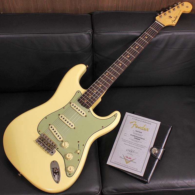 Fender Custom Shop 1960 Stratocaster Closet Classic Aged Vintage White SN. CZ584696