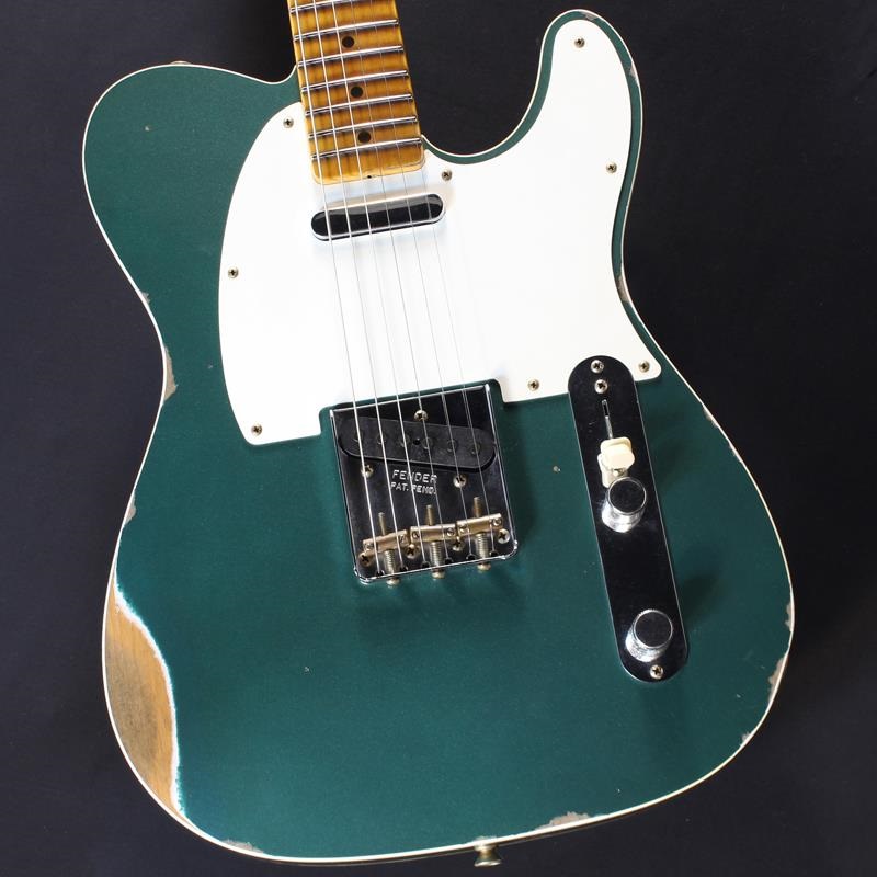 Fender Custom Shop 1959 Telecaster Custom Relic Aged Sherwood Green Metallic #CZ584480