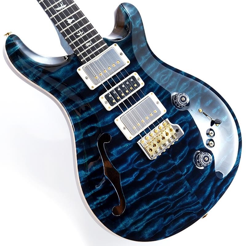 P.R.S. Ikebe 50th Anniversary Wood Library Special Semi-Hollow (Teal) SN.0404322