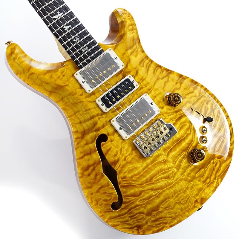 P.R.S. Ikebe 50th Anniversary Wood Library Special Semi-Hollow (Honey Gold) SN.0401650