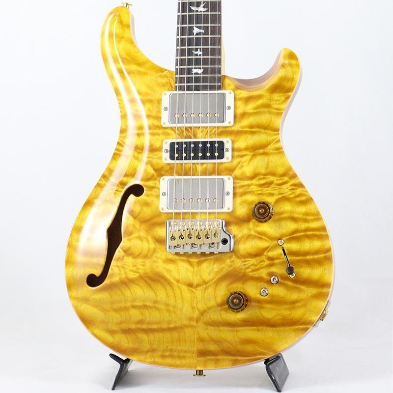P.R.S. Ikebe 50th Anniversary Wood Library Special Semi-Hollow (Honey Gold) [SN.0401651]