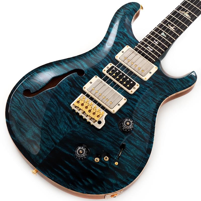 P.R.S. Ikebe 50th Anniversary Wood Library Special Semi-Hollow (Teal) SN.0401649