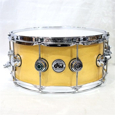 dw DRSO6514SSC104 [Collector's Pure Maple Snare Drum Standard Shell 14''×6.5'' - Amber Satin Oil]【店頭展示特価品】