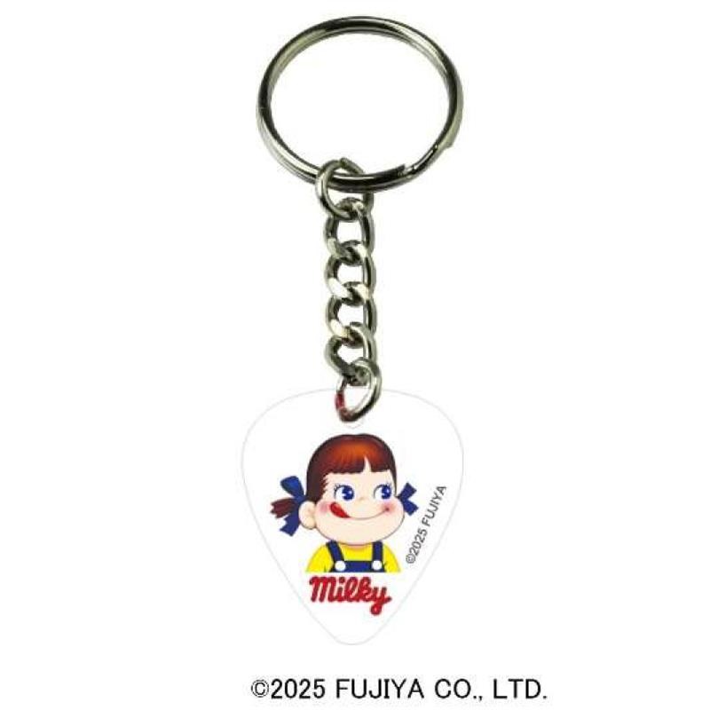 Live Line ギターピック・キーチェーン LPRK800C ミルキーPEKO クリア