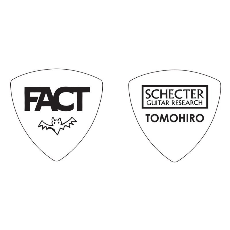 SCHECTER FACT TOMOHIRO Signature Pick [SPA-FC/TM/2]