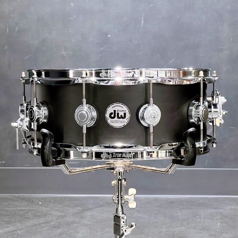 dw DRS05514SSC107 [Collector's Pure Maple Snare Drum 14×5.5 / Satin Ebony]【店頭展示特価品】