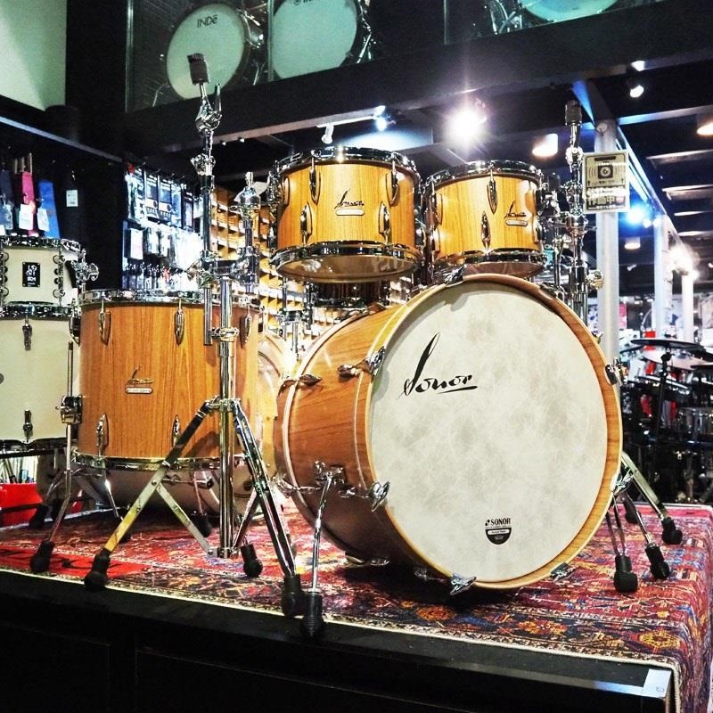 SONOR 【夏のボーナスセール】Vintage Series 4pc Drum Kit -Teak Semi Gloss- [BD22，TT10，TT12，FT16]【店頭展示特価品】