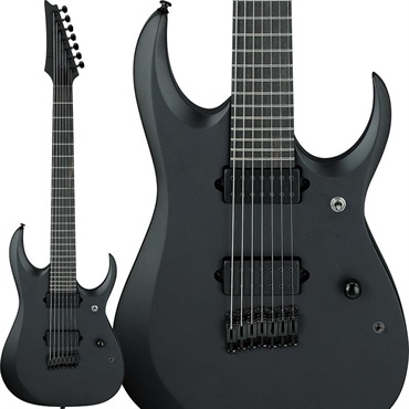 Ibanez IRON LABEL RGDRB71-BKF (Black Flat) [SPOT MODEL]